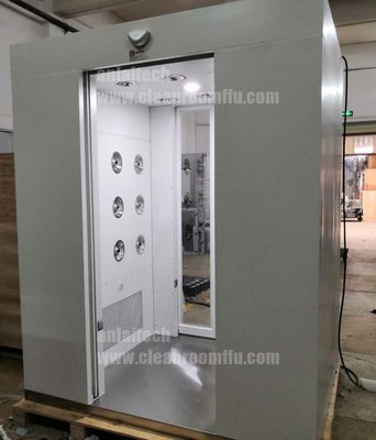 الصين الصانع فئة 100 التلقائي الباب AIR SHOWER لغرفة نظيفة المزود