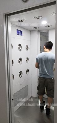 الصين الصانع فئة 100 التلقائي الباب AIR SHOWER لغرفة نظيفة المزود