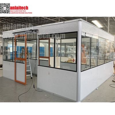 Class100-100000 خالية من الغبار مخصصة غرفة نظيفة Cleanbooth المحمولة المزود