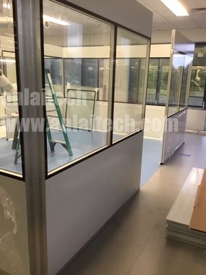 Class100-100000 خالية من الغبار مخصصة غرفة نظيفة Cleanbooth المحمولة المزود