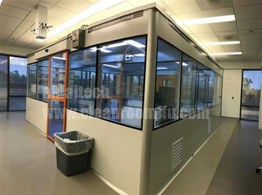 Class100-100000 خالية من الغبار مخصصة غرفة نظيفة Cleanbooth المحمولة المزود