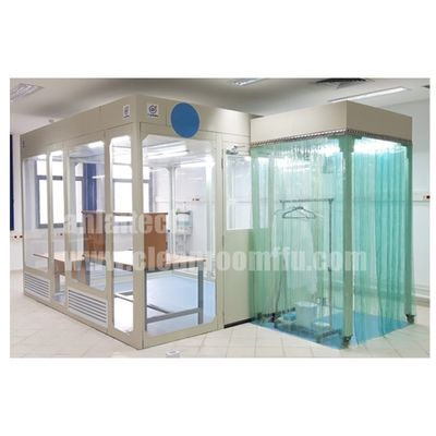 Clean Booth الجاهزة عالية الجودة ISO القياسية لغرفة البيئة النظيفة المعيارية ذات الجدار الناعم المزود