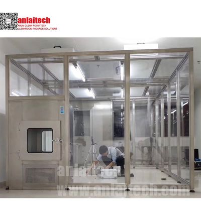 Clean Booth الجاهزة عالية الجودة ISO القياسية لغرفة البيئة النظيفة المعيارية ذات الجدار الناعم المزود