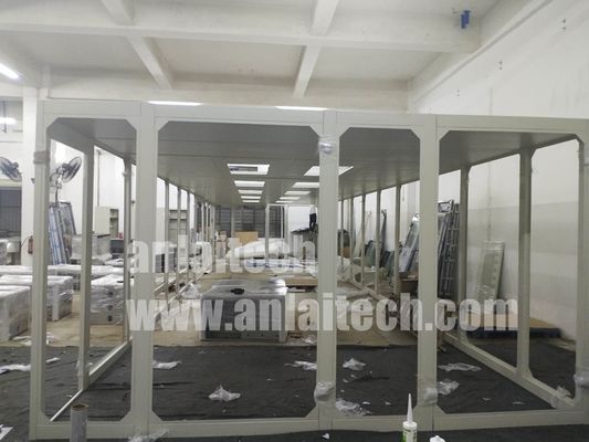 20 * 30 قدم غرفة نظيفة معيارية الصين أناليتيك غرفة نظيفة للولايات المتحدة الأمريكية المزود