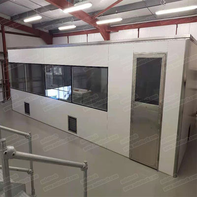 Class100-100000 خالية من الغبار مخصصة غرفة نظيفة Cleanbooth المحمولة المزود