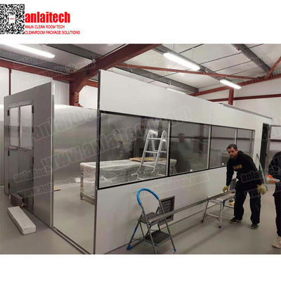 Class100-100000 خالية من الغبار مخصصة غرفة نظيفة Cleanbooth المحمولة المزود