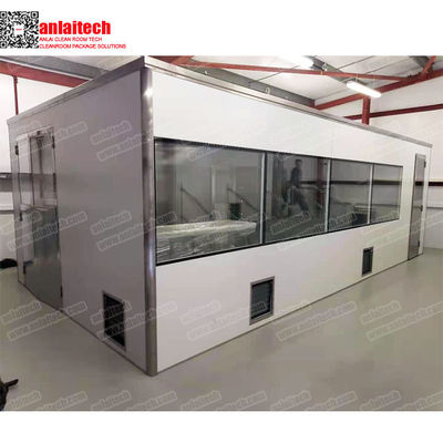 Class100-100000 خالية من الغبار مخصصة غرفة نظيفة Cleanbooth المحمولة المزود