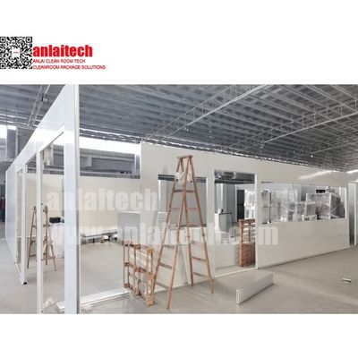 أعلى جودة ISO المحمولة غرفة نظيفة وحدات للبيع المزود