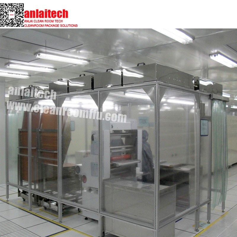 OEM Clean Class 100 Modular Clean Room Booth المزود